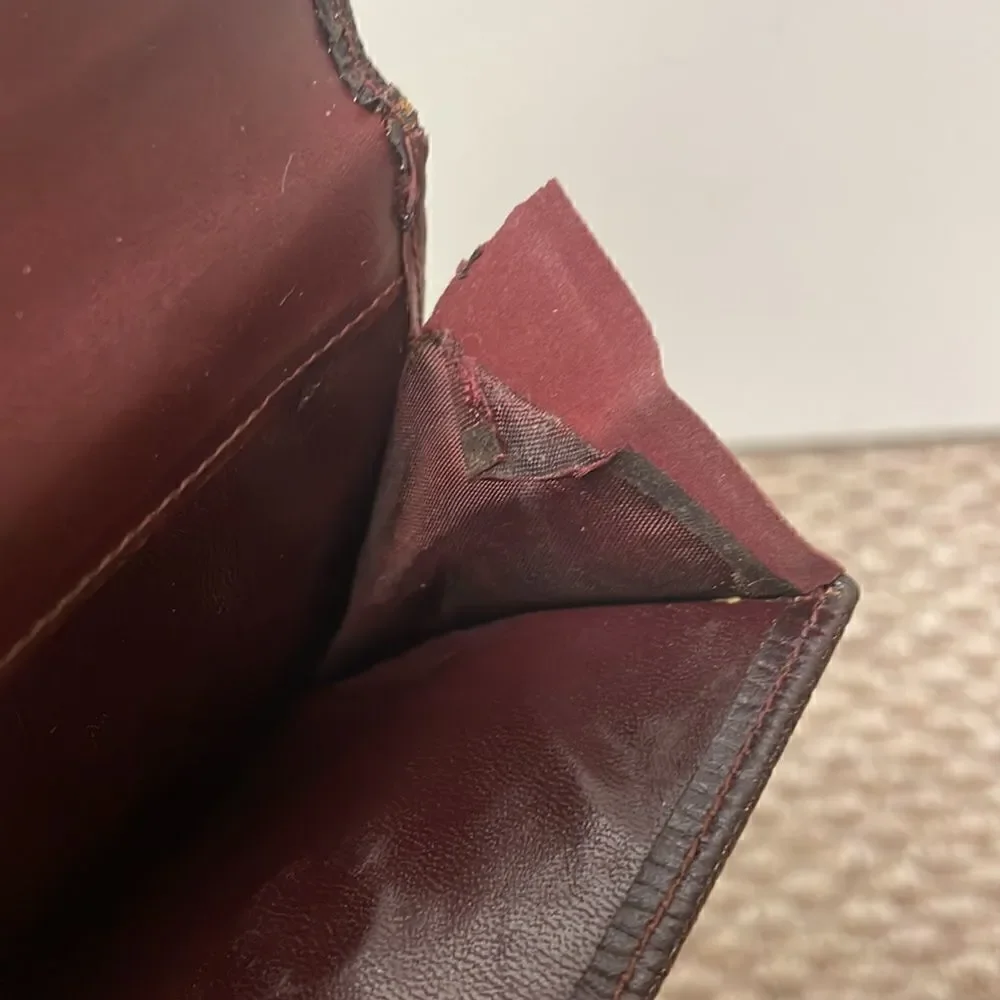 Givenchy Maroon Wallet